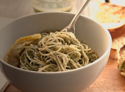 Parsley-Walnut Pestoin This Picture, The Walnut-Pesto Sauce Has Been Simply Mixed In With Freshly-Cooked Angel Hair Pasta, But You Can Also Use It With Potatoes, Soups, Eggs, Grilled Meats And...