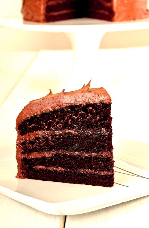 Delicious & Moist Chocolate Toffee Cake ( R E C I P E )
