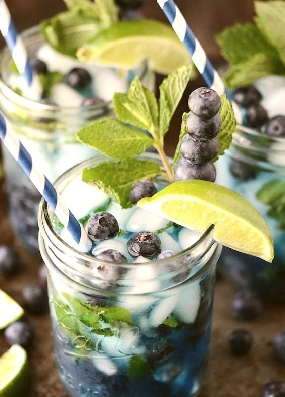 Recipe: Blueberry Mojito