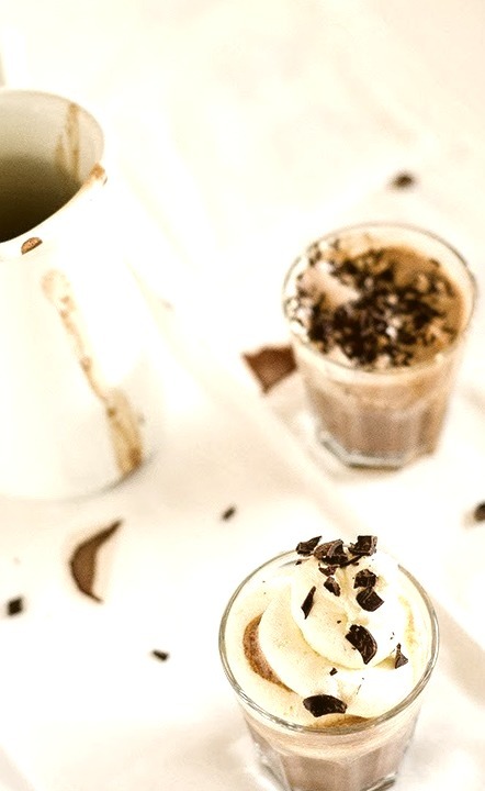 Hot Chocolate via houseoftreats (Recipe here)Photo Credit